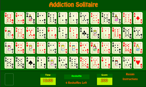 Addiction Solitaire An Online Classic Card Game