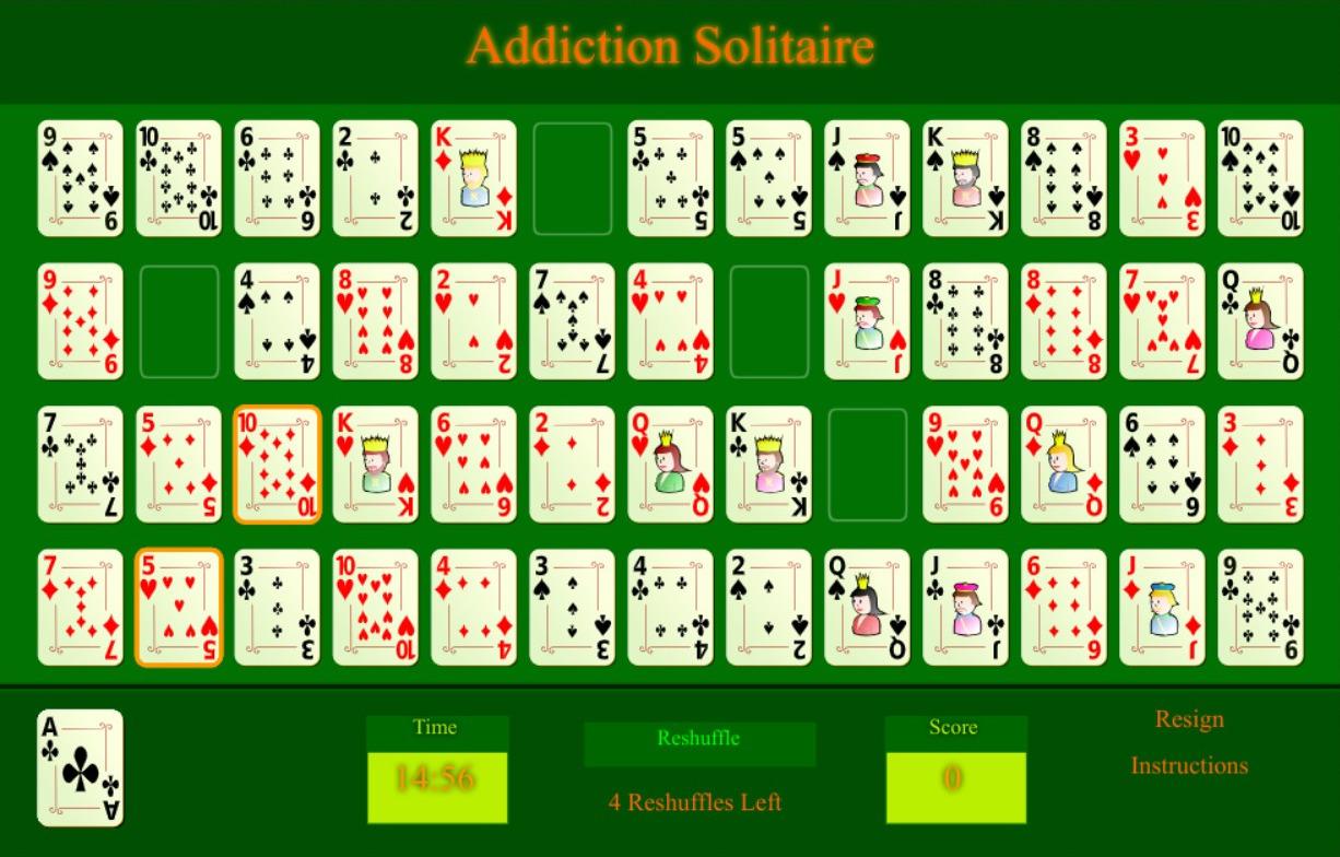 Learn How to Play Addiction Solitaire